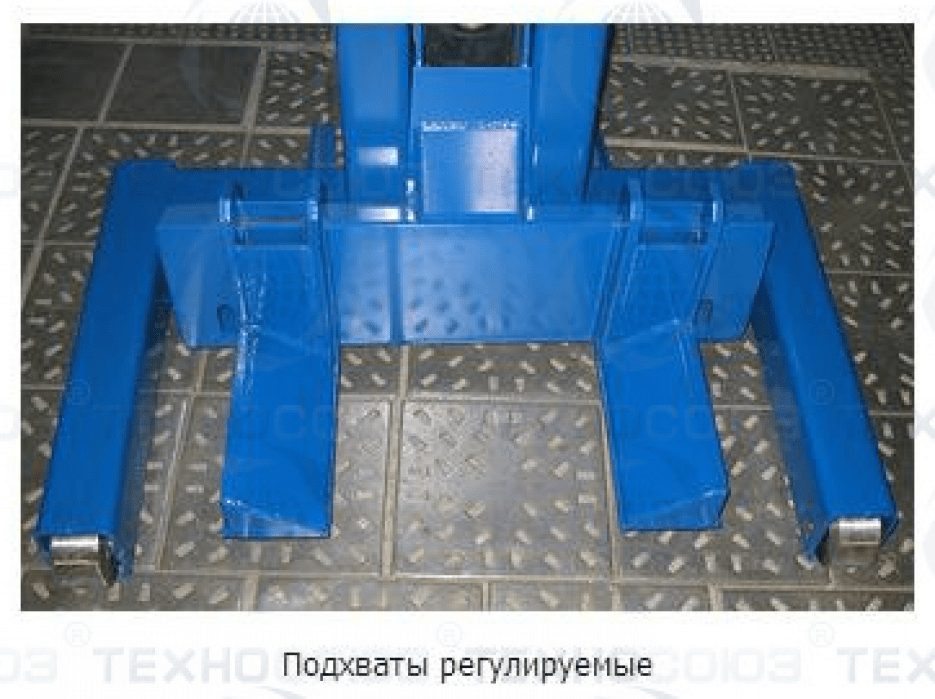 Электромеханические подкатные колонны П-238М5Р ТУР (4 стойки), г/п 28,8 т